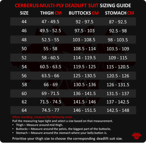 Image of CERBERUS Multi-Ply Deadlift Suit