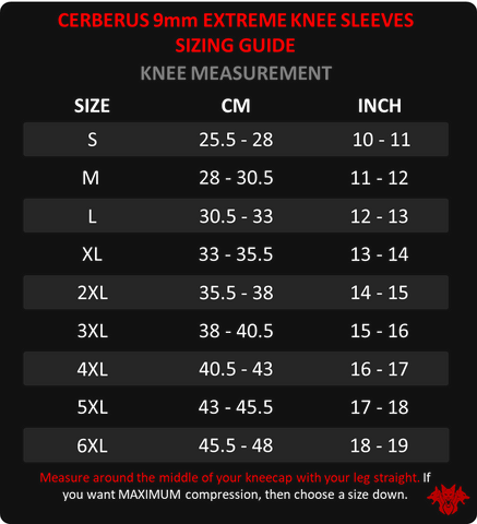 Image of 9mm EXTREME Knee Sleeves