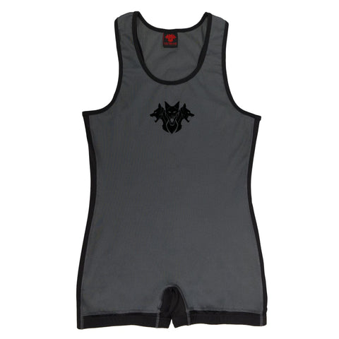 Image of Men's Powerlifting Singlet (Grey)