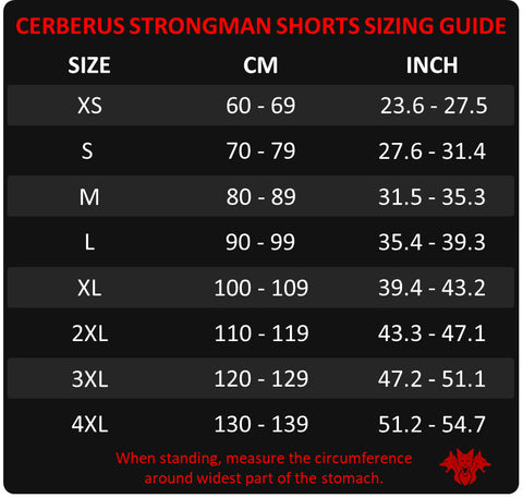 Image of Strongman Shorts Black (2.5mm Neoprene)