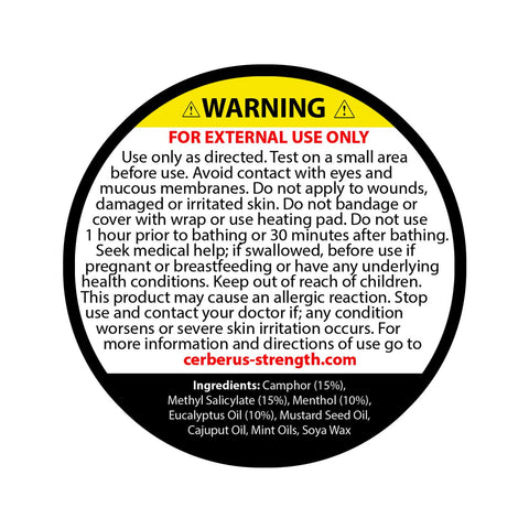 Image of SubZero Muscle Rub