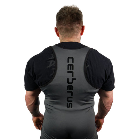 Image of Men's Powerlifting Singlet (Grey)