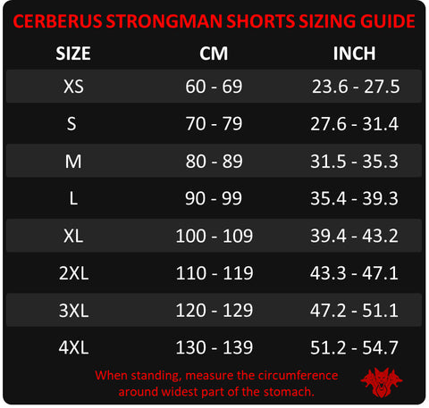 Image of Strongman Shorts V2 Black (2.5mm Neoprene)